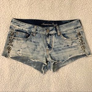 AEO Acid Washed Shorts-Size 4